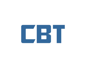 Fototapeta premium CBT Logo design vector template. CBT