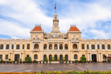 Ho Chi Minh City Hall, Peoples Council Council and Peoples Committee Head Office in Vietnam