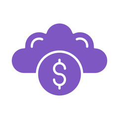 Cloud Banking Icon