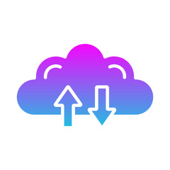 Cloud Uploading Icon