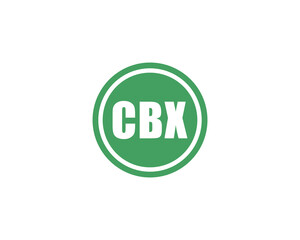 CBX Logo design vector template. CBX