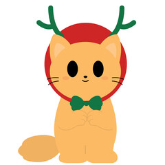 orange cat Christmas background,
cute festive cat wallpaper,
holiday cat illustrations,
Christmas orange tabby scene,
cat with Santa hat clip art,
adorable Christmas kitten,
festive cat and gifts