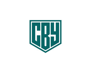 CBY logo design vector template. CBY