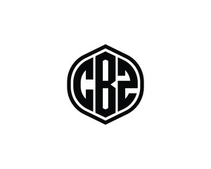CBZ logo design vector template. CBZ
