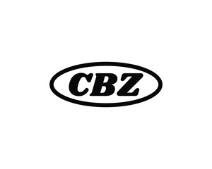 CBZ logo design vector template. CBZ