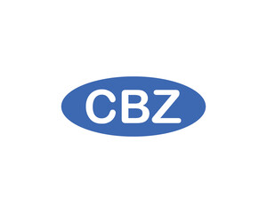 CBZ logo design vector template. CBZ