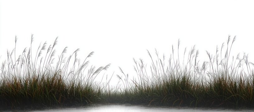 tall grass landscape autumn meadow nature tranquility simplicity