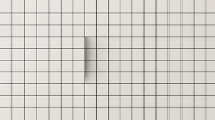 Abstract Grid Pattern With Vertical Rectangular Element
