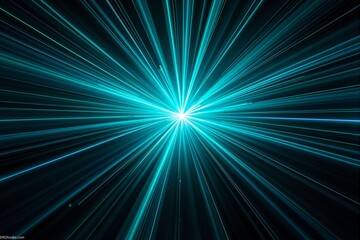 Dynamic Digital Light Rays Beam Background Creating a Futuristic Ambiance