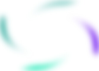 An abstract colorful transparent swirl shape spiral desing element.