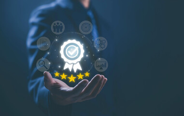 satisfaction with customers, and the service system business certificate standard is digital...