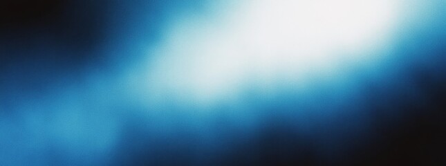 Obraz premium Abstract Blue Gradient Background with Grainy Texture Smooth Transition Calm Atmosphere Design