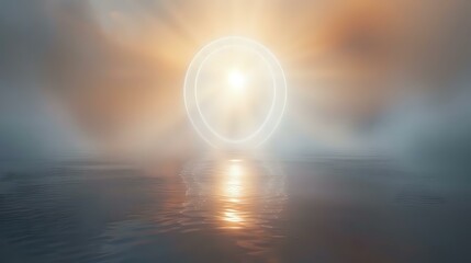 A vibrant portrayal of empowerment with dynamic visuals symbolizing strength, courage, and confidence.