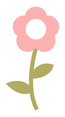 decorative pink flower