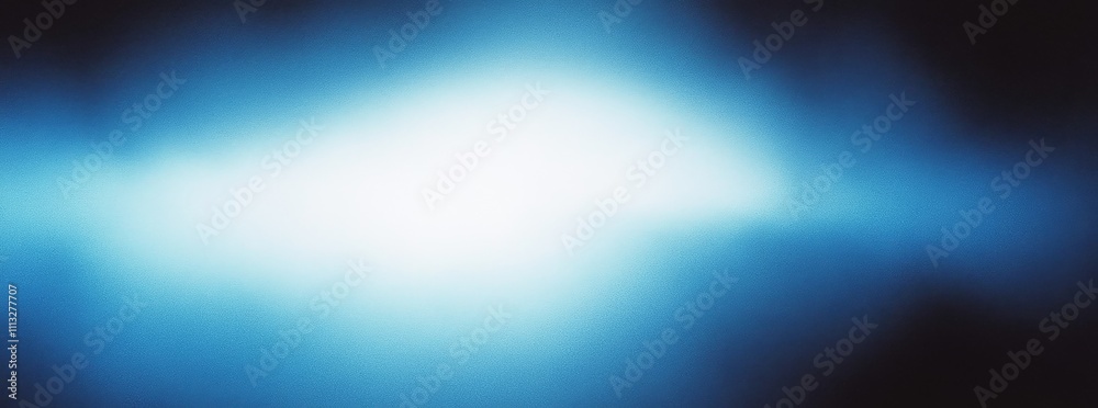 Aufkleber Blue Gradient Background Ethereal Light Smooth Texture Abstract Design