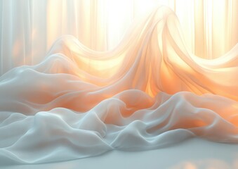 Prism Light Rainbow Overlay Sunlight Sparkling Background Dreamy Ethereal Waves