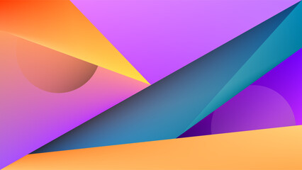 ABSTRACT GRADIENT MESH BACKGROUND SMOOTH LIQUID COLORFUL WITH TRIANGLE GEOMETRIC SHAPES DESIGN VECTOR TEMPLATE GOOD FOR MODERN WEBSITE, WALLPAPER, COVER DESIGN 