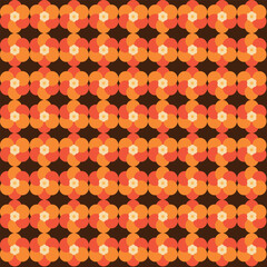 Discover a seamless floral tile background vector template featuring vibrant colors and intricate patterns. Perfect for design projects, wallpapers, or creative templates with endless possibilities.