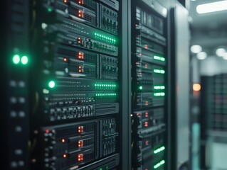 Power distribution panel with multicolored wires close up, controlled chaos, dynamic, Blend mode, smart grid control room backdrop