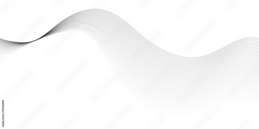 Wall mural vector illustration of the gray pattern of lines abstract background.