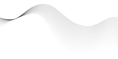 Vector Illustration of the gray pattern of lines abstract background. 