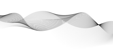 Vector Illustration of the gray pattern of lines abstract background. 