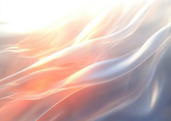 Obraz premium Prism Light Rainbow Overlay Sunlight Sparkling Background Ethereal Waves Dreamy Wallpaper