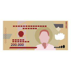 paper money 200,000 VND