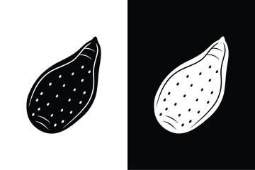 Sweet Potato Icon. Simple and Stylish Vector Illustration