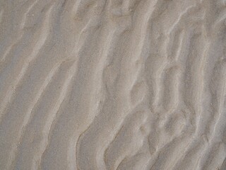 Close up pattern of sand wave