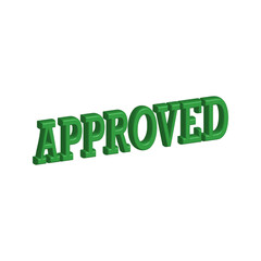 Approved icon design template