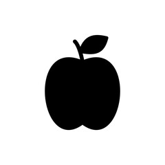 Apple icon vector. Apple sign and symbols for web design.