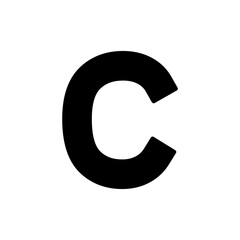 Copyright icon vector. copyright sign and symbol