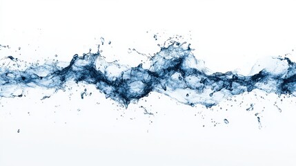 Dynamic Water Flow Captured in High Definition Illustrating the Beauty of Nature's Elements