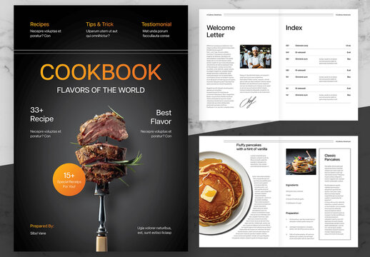 Gradient Orange And Black Course Workbook