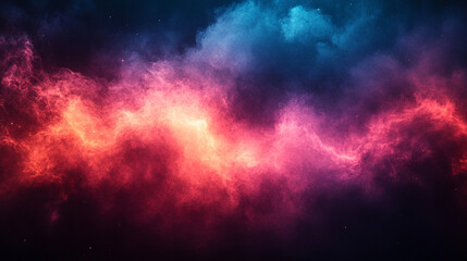 Fototapeta premium vibrant black, blue, and pink spray texture with a smooth color gradient, showcasing the beauty of dynamic movement, energy, and artistic expression through color blending and fluid design