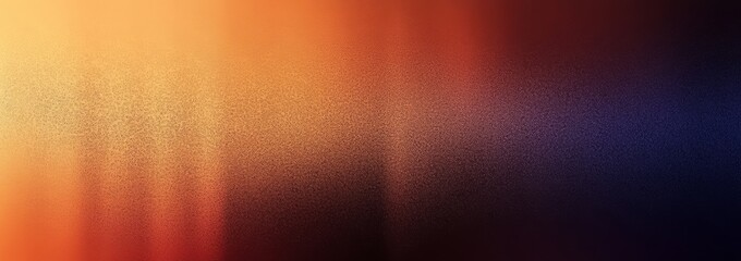 Obraz premium Gradient Background with Grainy Texture in Dark Brown Orange Purple and Black for Posters and Banners