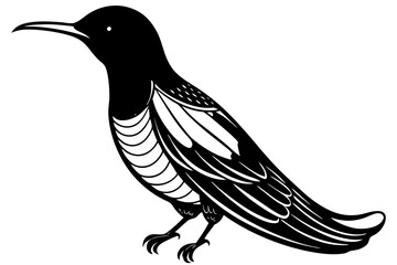 Olive-backed  Sunbird has a wonderful l body