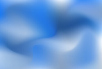 blue abstract blurred background with gradient grain texture