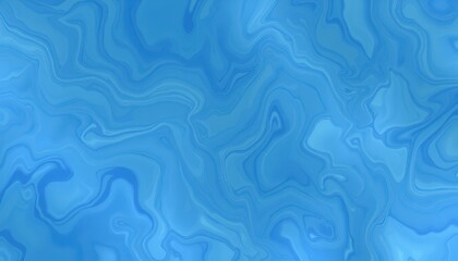 Fototapeta premium Abstract Blue Swirling Liquid Design Background