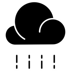 Rain  Icon Element For Design