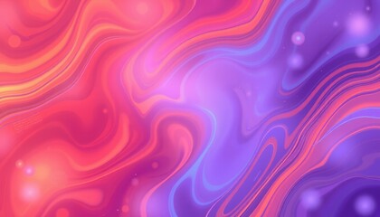 Obraz premium Abstract Swirling Pink And Purple Liquid Design