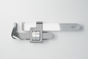 Pipe Wrench Mockup