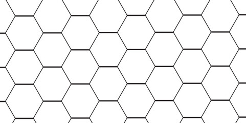 Abstract background with hexagons Abstract hexagon polygonal pattern background vector. seamless bright white abstract honeycomb background.