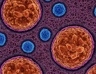 Cells High-Resolution Scientific Image for Biology and Medical Research