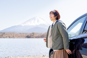 Fototapeta premium 美しい日本女性