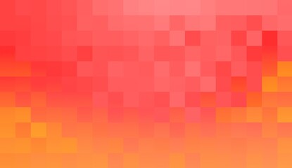 gradient colorful pink orange pixels grid mosaic pattern abstract pixelate background