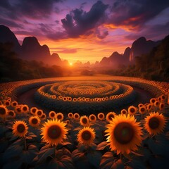 Celestial Sunflower Sanctuary