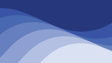 Blue wave design vector image for element design backdrop or presentation