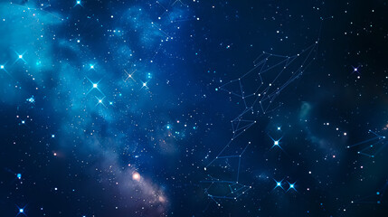 Constellation Backgrounds: Star-filled skies with prominent star patterns and celestial arrangements.